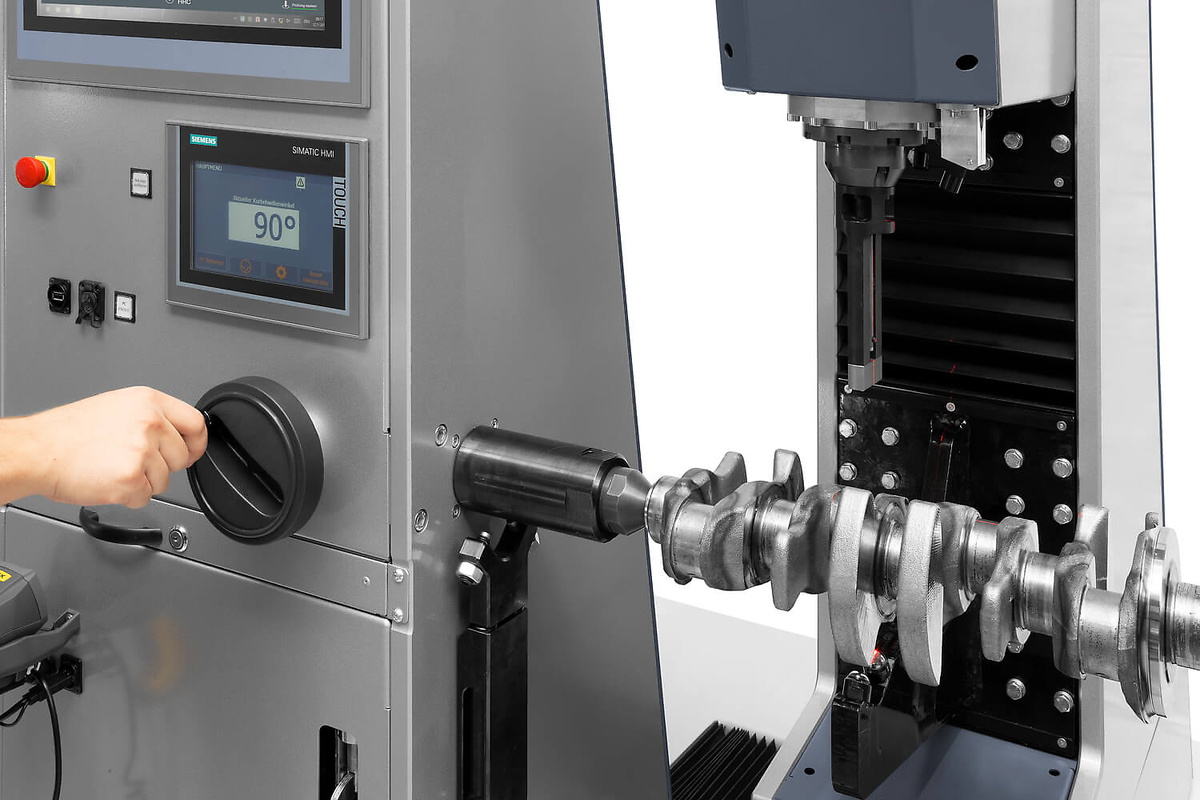 CRANK SHAFT TESTING INCL. FLANK TESTING Mikratec
